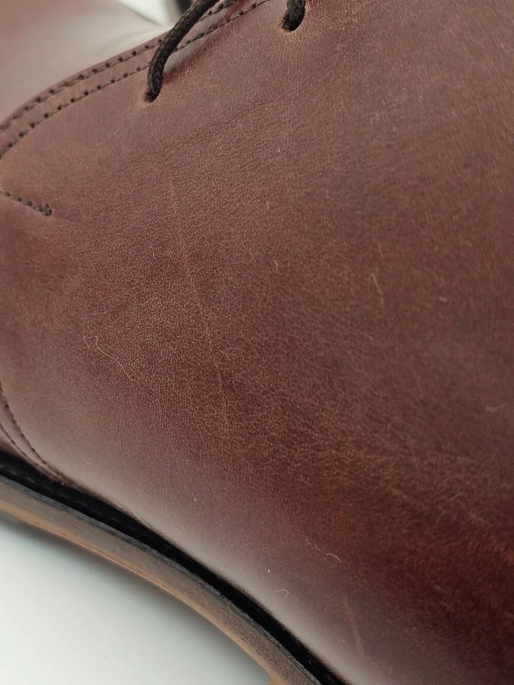 Rodd & Gunn Pebbly Hill Chukka Ankle Boots Brown Leather Men's 42- US 9 NEW
